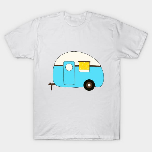 Cute Camper T-Shirt by maddie55meadows